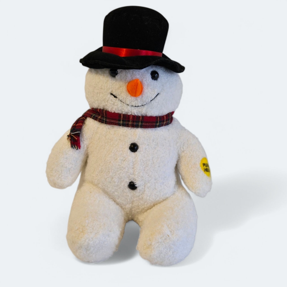 Vintage 1998 Gemmy Snowman Plays Frosty the Snowman **WORKS**